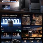 Power Bank 100000mAh (PD/QC/AFC/FCP/SCP/PE) Remax FP-1 - ថ្មជំនួយ Remax FP-1 27W(PD/QC/AFC/FCP/SCP/PE)CCC 100000 មីលីអំពែ