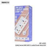 Power Strip REMAX RP-U153 3AC+3USB+Type-C - ព្រីភ្លើង REMAX RP-U153 3AC+3USB+1TypeC