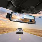 Camera Car 2in1 rearview mirror driving hoco DV16 9.66-inch - កាមេរ៉ាឡានចាប់កញ្ចក់ hoco DV16 9.66-inch មានកាមេរ៉ាក្រោយ