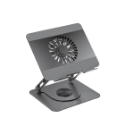 Laptop Stand Desk Cooler Fan XO C182 Metal - ជើងទ្រ កុំព្យូទ័រយួរដៃ លើតុ XO C182 មានកង្ហារ