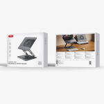 Laptop Stand Desk Cooler Fan XO C182 Metal - ជើងទ្រ កុំព្យូទ័រយួរដៃ លើតុ XO C182 មានកង្ហារ