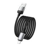 Cable Charger Hoco X117 iPhone - ខ្សែសាកស្រោបក្រណាត់ ហូកូ​ X117 Lightning