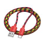 Cable Charger Hoco X116 TypeC - ខ្សែសាកស្រោបក្រណាត់ ហូកូ​ X116 Type-C
