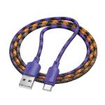 Cable Charger Hoco X116 TypeC - ខ្សែសាកស្រោបក្រណាត់ ហូកូ​ X116 Type-C
