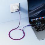 Cable Charger Hoco X116 TypeC - ខ្សែសាកស្រោបក្រណាត់ ហូកូ​ X116 Type-C