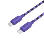 Cable Charger Hoco X116 60W (C to C) - ខ្សែសាកស្រោបក្រណាត់ ហូកូ​ X116 Type-C to Type-C 60W