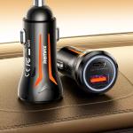 Power Car Charger Fast Remax CC05 54W - ឆ្នាំងសាកក្នុងឡាន លឿន Remax CC05 54 វ៉ាត់