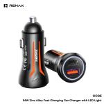 Power Car Charger Fast Remax CC05 54W - ឆ្នាំងសាកក្នុងឡាន លឿន Remax CC05 54 វ៉ាត់