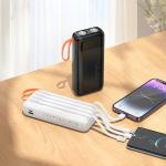Power Bank hoco J151A 20000mAh Set (Micro/iPhone/TypeC) - ថ្មជំនួយ hoco J151A ឈុត(Micro/iPhone/TypeC) 20000មីលីអំពែ