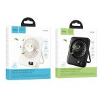 Fan Desk Rechargeable hoco HX607 - កង្ហាសាកថ្មលើតុ hoco HX607