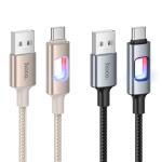 Cable Charger hoco U144 TypeC - ខ្សែសាកស្រោបក្រណាត់ hoco U144 Type-C