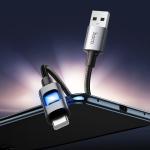 Cable Charger hoco U144 TypeC - ខ្សែសាកស្រោបក្រណាត់ hoco U144 Type-C
