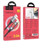 Cable Charger hoco U144 TypeC - ខ្សែសាកស្រោបក្រណាត់ hoco U144 Type-C