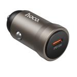Power Car Charger hoco Z62A PD30W+QC3.0 Adaptor Only - ឆ្នាំសាកក្នុឡាន ហូកូ Z62A PD30W+QC3.0 ដុំ