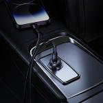 Power Car Charger hoco Z62A PD30W+QC3.0 Adaptor Only - ឆ្នាំសាកក្នុឡាន ហូកូ Z62A PD30W+QC3.0 ដុំ
