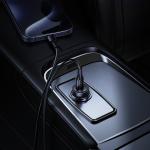 Power Car Charger hoco Z62A PD30W+QC3.0 Set (C to C) - ឆ្នាំសាកក្នុឡាន ហូកូ Z62A PD30W+QC3.0 ឈុត(TypeC-TypeC)
