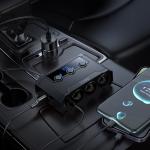 Power Car Charger 2cigarette Z64 240W(2C2A) 3in1 - ឆ្នាំងសាកក្នុងឡាន រុន 2 និង រុនសាកថ្ម Z64 240W(2C2A) 3-in-1
