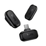Microphone LIVE Wireless TypeC hoco L26 noise reduction - ក្បាលមេក្រូអត់ខ្សែ TypeC hoco L26 កាត់សំលេងរំខាន