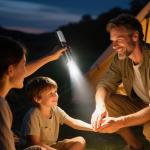 Torch hoco HX13 camping light - ពិល hoco HX13 ភ្លើងបោះតង់