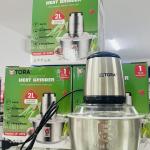 Meat grinder SS bowl 2L JP-222S - ម៉ាស៊ីនកិនសាច់ ក្រឡអ៊ីណុក 2L JP-222S