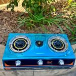 Gas stove big stainlesss steel RAF R.8515 - ចង្ក្រានហ្គាសប្រើធុង ក្បាល2អ៊ីណុក ​RAF R.8515