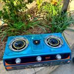 Gas stove big stainlesss steel RAF R.8515 - ចង្ក្រានហ្គាសប្រើធុង ក្បាល2អ៊ីណុក ​RAF R.8515