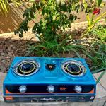 Gas stove big stainlesss steel RAF R.8515 - ចង្ក្រានហ្គាសប្រើធុង ក្បាល2អ៊ីណុក ​RAF R.8515