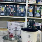 Electric hot pot with steamer HM-18cm - ឆ្នាំងស៊ុបអគ្គិសនី 18cm បាតខ្មៅ HM-18D