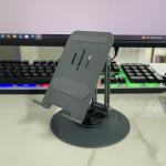 Holder Desk Tablet Pad/Mobile REMAX RM-C38 Alloy Rotary - ជើងទ្រអាយផែត លើតុ REMAX RM-C38 ដែកញ៉ូម