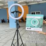 LED Selfie Ring Live 14"36cm 3Clip QX-360 - អំពូលមូល ស៊ែលហ្វី QX-360 ក្រចាប់3 ទំហំ36cm