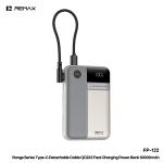 Power Bank Remax FP-122 (PD/QC) 3C 10000mAh - ថ្មជំនួយ Remax FP-122 20W+22.5W CCC 10000មីលីអំពែ