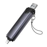 Converter USB/iP to SD/TF3.0+USB 2.0 hoco HB56A - ដុំបំបែកពី USB/iP ទៅ SD/TF3.0+USB 2.0 hoco HB56A