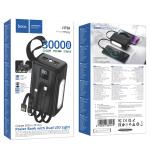Power Bank 30000mAh PC/QC Set (Micro/iPhone/TypeC) hoco J173A - ថ្មជំនួយ hoco J173A PC/QC ឈុត(Micro/iPhone/TypeC) 30000មីលីអំពែ