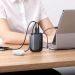 Power Bank 20000mAh PC/QC Set (iPhone/TypeC) hoco Q55 (CCC) - ថ្មជំនួយ hoco Q55 PC/QC ឈុត(iPhone/TypeC) 20000មីលីអំពែ (CCC)