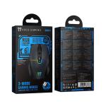 Mouse Dual Mode(2.4G+Bluetooth) hoco GM651 Rechargeable - ម៉ៅអត់ខ្សែ សាកថ្មបាន និង ប៊្លូធូស+2.4G hoco GM651