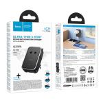 Universal Charger hoco AC35 (3port 2Type-C+1USB) 3A - ឆ្នាំងសាក AC35 ប្រភេទ Universal ស្តើង មាន 3port 2TypeC+1USB