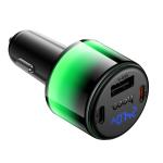Power Car Charger PD37W/QC(2C+1USB) hoco Z69A No Cable - ឆ្នាំសាកក្នុឡាន ហូកូ Z69A PD37W/QC3.0 (2C+1USB) អត់មានខ្សែ