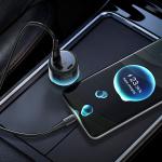 Power Car Charger PD37W/QC(2C+1USB) hoco Z69A No Cable - ឆ្នាំសាកក្នុឡាន ហូកូ Z69A PD37W/QC3.0 (2C+1USB) អត់មានខ្សែ