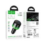 Power Car Charger PD37W/QC(2C+1USB) hoco Z69A No Cable - ឆ្នាំសាកក្នុឡាន ហូកូ Z69A PD37W/QC3.0 (2C+1USB) អត់មានខ្សែ