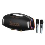 Speaker Bluetooth hoco HT4 2Microphone - បាស់ប្ល៊ូធូសប្រើថ្ម ហូកូ HT4 មានមេក្រូ 2