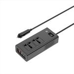 Inverter Car Cigarette XO CZ027 DC-12V to AC-220V 200W - ដុំបំឡែងភ្លើង XO CZ027 DC-12V ទៅ AC-220V 200វ៉ាត់
