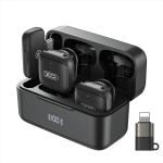 Microphone LIVE Wireless iPhone/TypeC XO MC17 AI Noise-Canceling - ក្បាលមេក្រូអត់ខ្សែ XO MC17 iPhone/Type-C AI កាត់សំលេងរំខាន