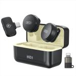 Microphone LIVE Wireless iPhone/TypeC XO MC18 Noise Reduction - ក្បាលមេក្រូអត់ខ្សែ XO MC18 iPhone/Type-C កាត់សំលេងរំខាន