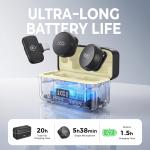 Microphone LIVE Wireless iPhone/TypeC XO MC18 Noise Reduction - ក្បាលមេក្រូអត់ខ្សែ XO MC18 iPhone/Type-C កាត់សំលេងរំខាន