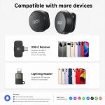 Microphone LIVE Wireless iPhone/TypeC XO MC18 Noise Reduction - ក្បាលមេក្រូអត់ខ្សែ XO MC18 iPhone/Type-C កាត់សំលេងរំខាន