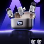 Microphone LIVE Wireless TypeC Remax K23 - ក្បាលមេក្រូអត់ខ្សែ Remax K23 Type C