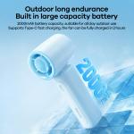 Fan Mini chargeable handheld Remax RS-SF40 - កូនកង្ហារសាកថ្ម កាន់ដៃ Remax RS-SF40