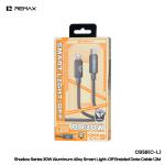 Cable Charger (C to I) REMAX CB58 PD 30W 1.2m - ខ្សែសាក REMAX CB58 PD 30W ក្បាល TypeC to IPhone 1.2ម៉ែត