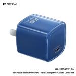 Power Charger PD/QC 60W Remax CA-26 Set(C to C) - ឆ្នាំងសាក ខ្វីកឆាច Remax CA-26 PD/QC 60W ឈុត(TypeC to TypeC)