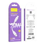 Cable Charger (C to I) PD20W hoco X96 (1m) - ខ្សែសាក hoco X96 Hyper PD សម្រាប់ iPhone (1m)